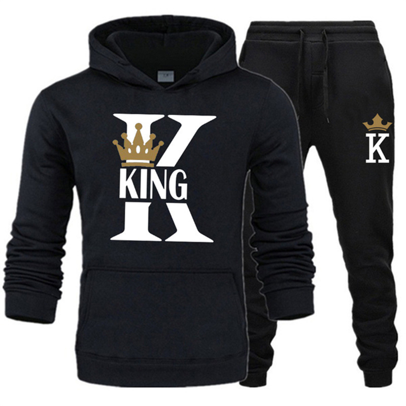 Outdoor Sport Hoodie - K e Q Print Conjunto de