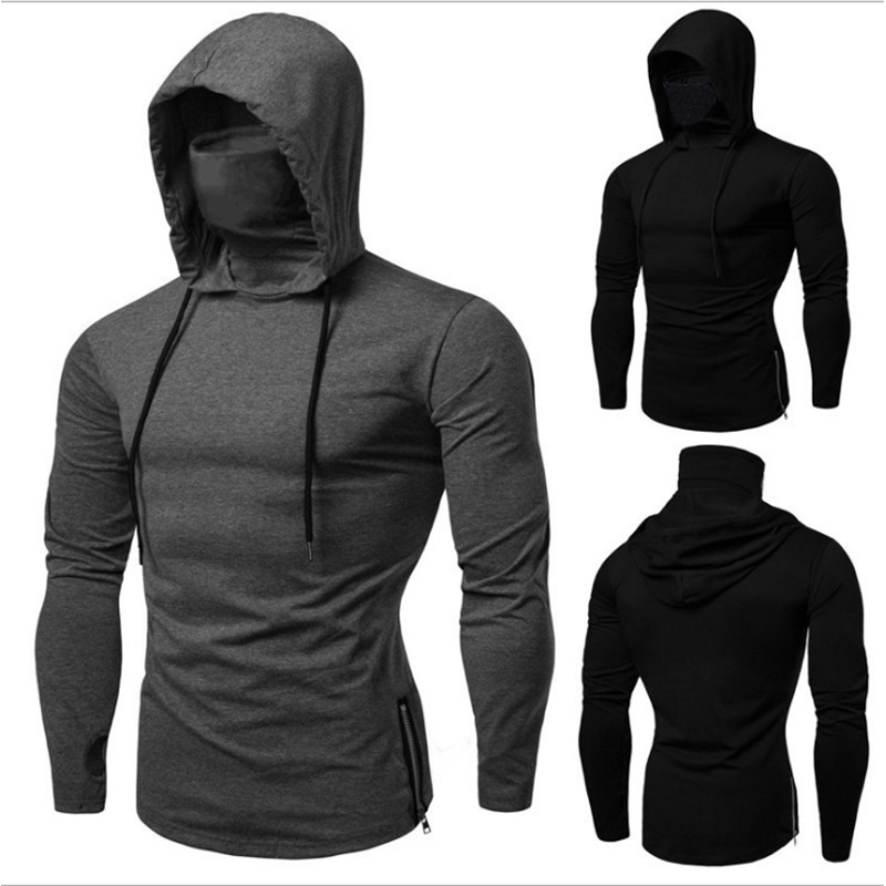 Novo masculino ginásio fino ho - Outdoor Sport Hoodie avaliação e preço
