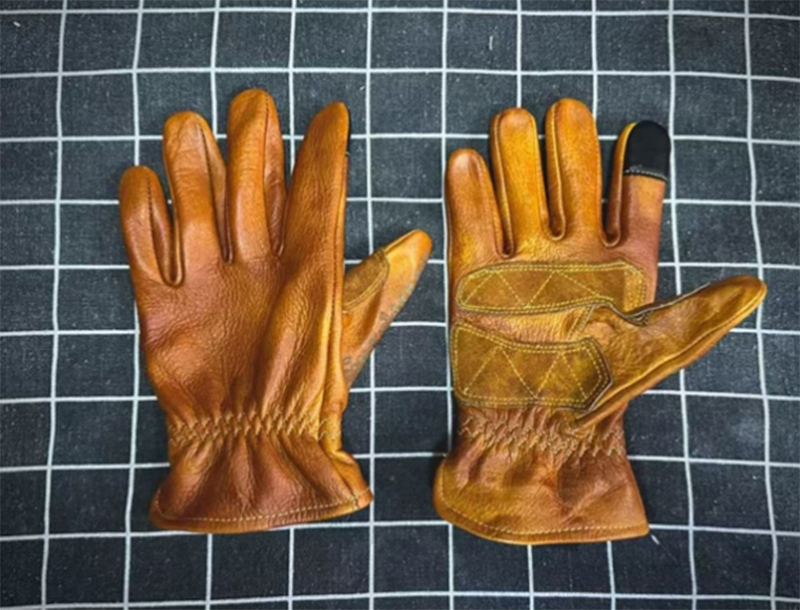 Feito à mão de couro genuíno r - Horse Riding Glove avaliação e preço