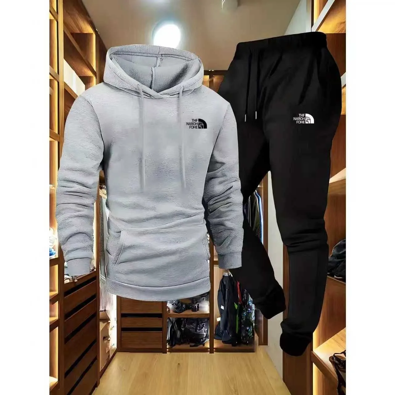 Conjunto Casual Masculino de O - Outdoor Sport Hoodie avaliação e preço