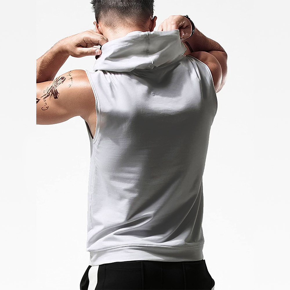 Camiseta Masculina Sem Mangas  - Outdoor Sport Hoodie avaliação e preço