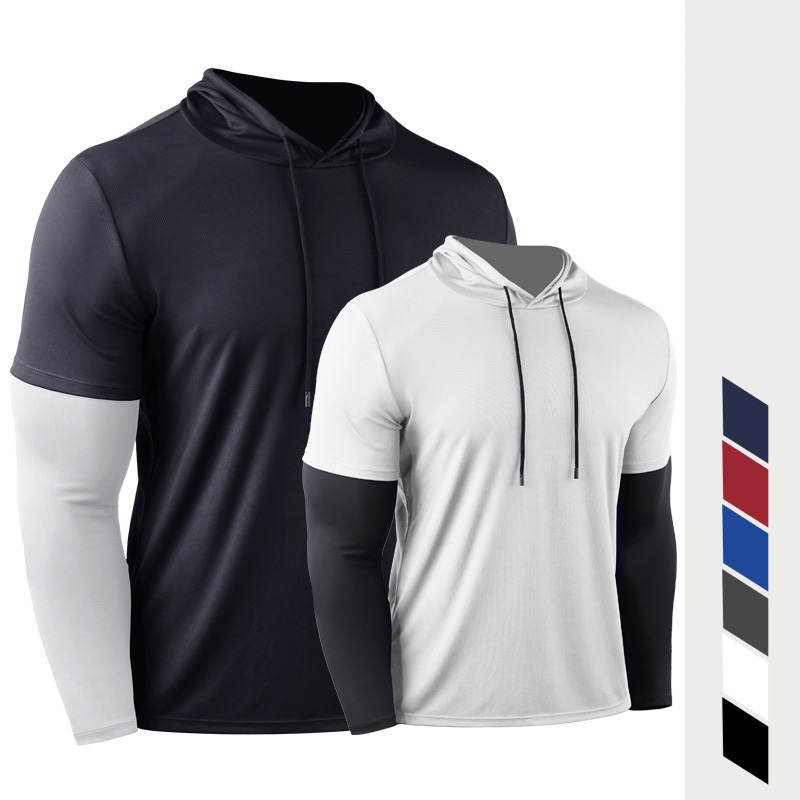 Camiseta masculina para corrid - Outdoor Sport Hoodie avaliação e preço